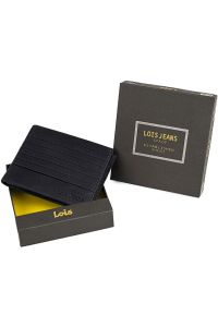 Πορτοφόλι Ανδρικό Δερμάτινο Lois 202211-01 Μαύρο