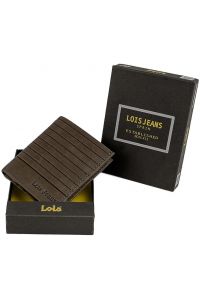 Πορτοφόλι Ανδρικό Δερμάτινο Lois 202217-02 Καφέ