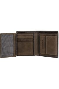Πορτοφόλι Ανδρικό Δερμάτινο Lois 202220-02 Καφέ