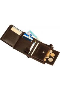 Πορτοφόλι Ανδρικό Δερμάτινο Lois 202621-02 Καφέ