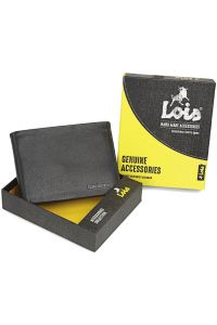 Πορτοφόλι Ανδρικό Δερμάτινο Lois 205228-02 Καφέ