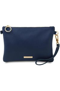 Γυναικείο Τσαντάκι Δερμάτινο Tuscany Leather TL142029 Μπλε σκούρο