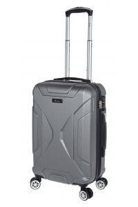 Βαλίτσα Καμπίνας Σκληρή 4 Ρόδες Stelxis ST 525-S Γκρι