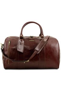 Σάκος Ταξιδίου Δερμάτινος TL Voyager L Tuscany Leather TL141794 Καφέ