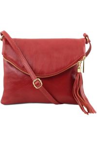 Γυναικείο Τσαντάκι Δερμάτινο TL Young Bag Tuscany Leather TL141153 Κόκκινο