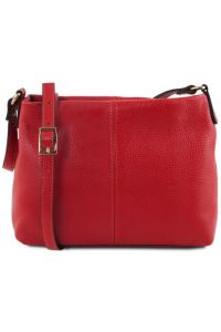 Γυναικείο Τσαντάκι Δερμάτινο TL Bag Tuscany Leather TL141720 Κόκκινο lipstick