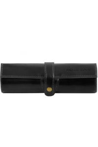 Δερμάτινη θήκη για στυλό πένες Tuscany Leather TL141620 Μαύρο