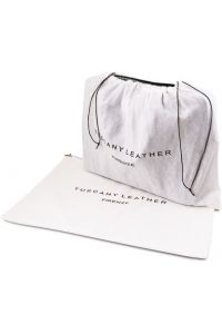 Υφασμάτινη Θήκη Φύλαξης 75.00 x 60.00 cm Tuscany Leather COTBAG6075 Άσπρο