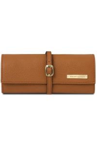 Δερμάτινη θήκη για Κοσμήματα Tuscany Leather TL142193 Κονιάκ