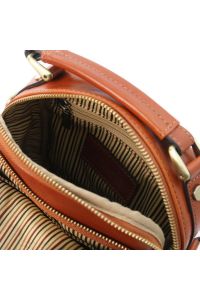 Ανδρικό Τσαντάκι Δερμάτινο Paul Tuscany Leather TL141916 Μελί