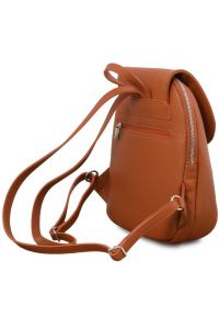 Γυναικεία Τσάντα Πλάτης Δερμάτινη TL Bag Tuscany Leather TL141905 Κονιάκ