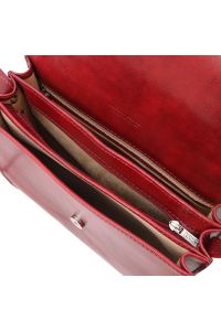 Γυναικεία Τσάντα Δερμάτινη Greta Tuscany Leather TL141958 Κόκκινο