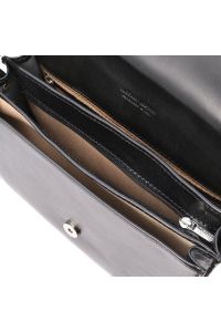 Γυναικεία Τσάντα Δερμάτινη Greta Tuscany Leather TL141958 Μαύρο