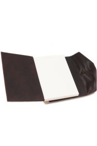 Σημειωματάριο Δερμάτινο Tuscany Leather TL142027 Καφέ σκούρο