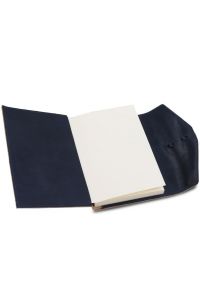 Σημειωματάριο Δερμάτινο Tuscany Leather TL142027 Μπλε σκούρο