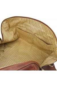 Σάκος Ταξιδίου Δερμάτινος Oslo Tuscany Leather TL141913 Καφέ