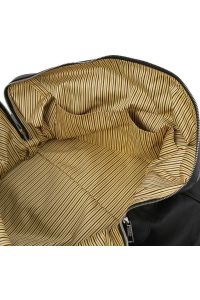 Σάκος Ταξιδίου Δερμάτινος Oslo Tuscany Leather TL141913 Μαύρο