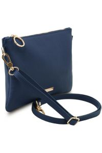 Γυναικείο Τσαντάκι Δερμάτινο Tuscany Leather TL142029 Μπλε σκούρο