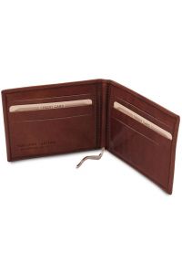 Δερμάτινη θήκη για Επαγγελματικές / Πιστωτικές κάρτες Tuscany Leather TL142055 Καφέ