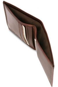 Ανδρικό Πορτοφόλι Δερμάτινο Tuscany Leather TL142064 Καφέ