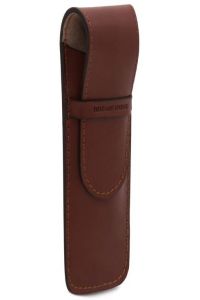 Δερμάτινη θήκη μονή για στυλό / πένα Tuscany Leather TL142131 Καφέ