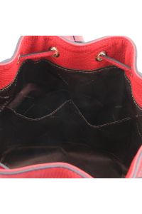 Γυναικεία Τσάντα Δερμάτινη Tuscany Leather TL142146 Κόκκινο lipstick