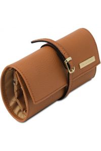 Δερμάτινη θήκη για Κοσμήματα Tuscany Leather TL142193 Κονιάκ