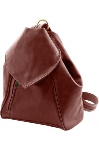 Γυναικεία Τσάντα Δερμάτινη Delhi Tuscany Leather TL140962 Καφέ