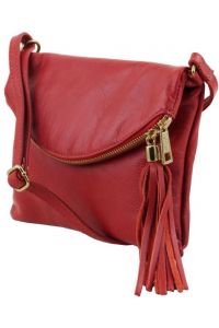 Γυναικείο Τσαντάκι Δερμάτινο TL Young Bag Tuscany Leather TL141153 Κόκκινο