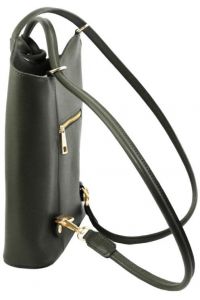 Γυναικεία Τσάντα Δερμάτινη Patty Tuscany Leather TL141455 Πράσινο σκούρο