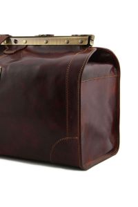 Ιατρική Τσάντα Δερμάτινη Madrid Large Tuscany Leather TL1022 Κόκκινο