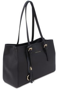 Γυναικεία Τσάντα Δερμάτινη Tuscany Leather TL142037 Μαύρο