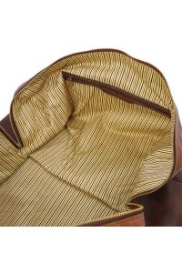 Σάκος Ταξιδίου Δερμάτινος Oslo Tuscany Leather TL141913 Καφέ