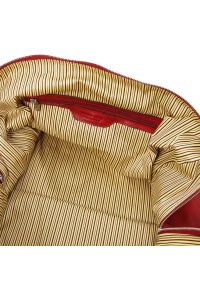 Σάκος Ταξιδίου Δερμάτινος Oslo Tuscany Leather TL141913 Κόκκινο