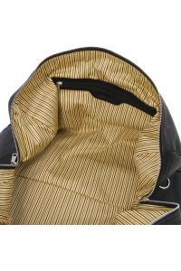 Σάκος Ταξιδίου Δερμάτινος Oslo Tuscany Leather TL141913 Μαύρο