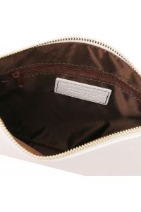 Γυναικείο Τσαντάκι Δερμάτινο Tuscany Leather TL142029 Λευκό