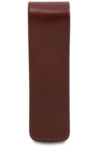 Δερμάτινη θήκη μονή για στυλό / πένα Tuscany Leather TL142131 Καφέ
