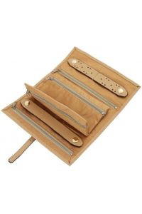 Δερμάτινη θήκη για Κοσμήματα Tuscany Leather TL142193 Σαμπανιζέ