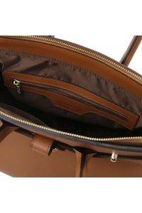 Γυναικεία Τσάντα Δερμάτινη Tuscany Leather TL142174 Κονιάκ