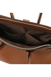 Γυναικεία Τσάντα Δερμάτινη Tuscany Leather TL142174 Κονιάκ