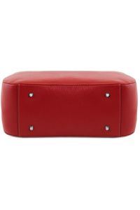 Γυναικεία Τσάντα Δερμάτινη Camelia Tuscany Leather TL141728 Κόκκινο lipstick