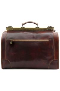 Ιατρική Τσάντα Δερμάτινη Madrid Small Tuscany Leather TL1023 Κόκκινο