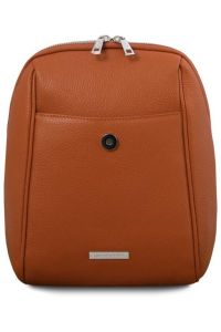 Γυναικεία Τσάντα Πλάτης Δερμάτινη TL Bag Tuscany Leather TL141905 Κονιάκ
