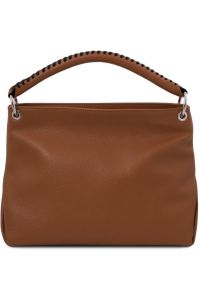 Γυναικεία Τσάντα Δερμάτινη Tuscany Leather TL142087 Κονιάκ