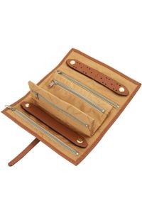 Δερμάτινη θήκη για Κοσμήματα Tuscany Leather TL142193 Κονιάκ