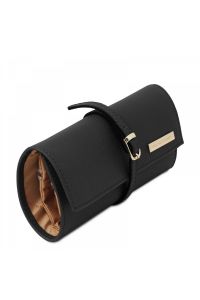 Δερμάτινη θήκη για Κοσμήματα Tuscany Leather TL142193 Μαύρο