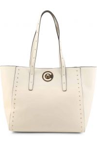 Τσάντα shopping Carrera Jeans ELETTRACB6161 Λευκό