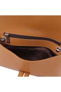 Γυναικείο Τσαντάκι Δερμάτινο Tuscany Leather TL141990 Κονιάκ