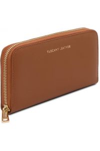 Γυναικείο Πορτοφόλι Δερμάτινο Venere Tuscany Leather TL142085 Κονιάκ