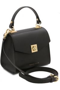 Γυναικεία Τσάντα Δερμάτινη Tuscany Leather TL142203 Μαύρο